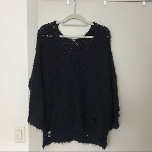 Free People Fuzzy Sweater